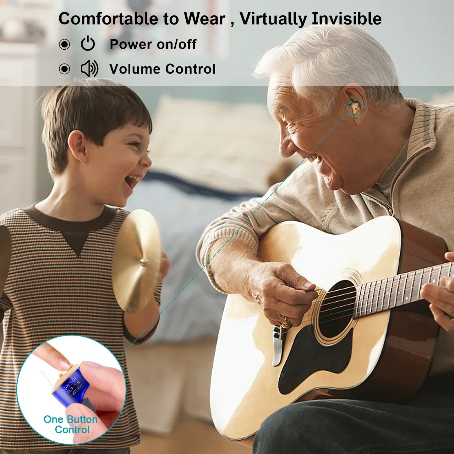 HeaSouls™ Invisible Hearing Aids 2x