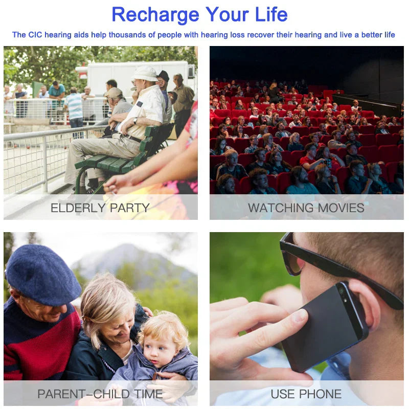 HeaSouls™ Invisible Hearing Aids 2x