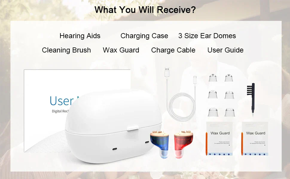 HeaSouls™ Invisible Hearing Aids 2x