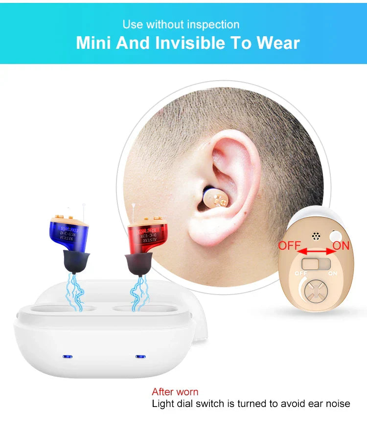 HeaSouls™ Invisible Hearing Aids 2x