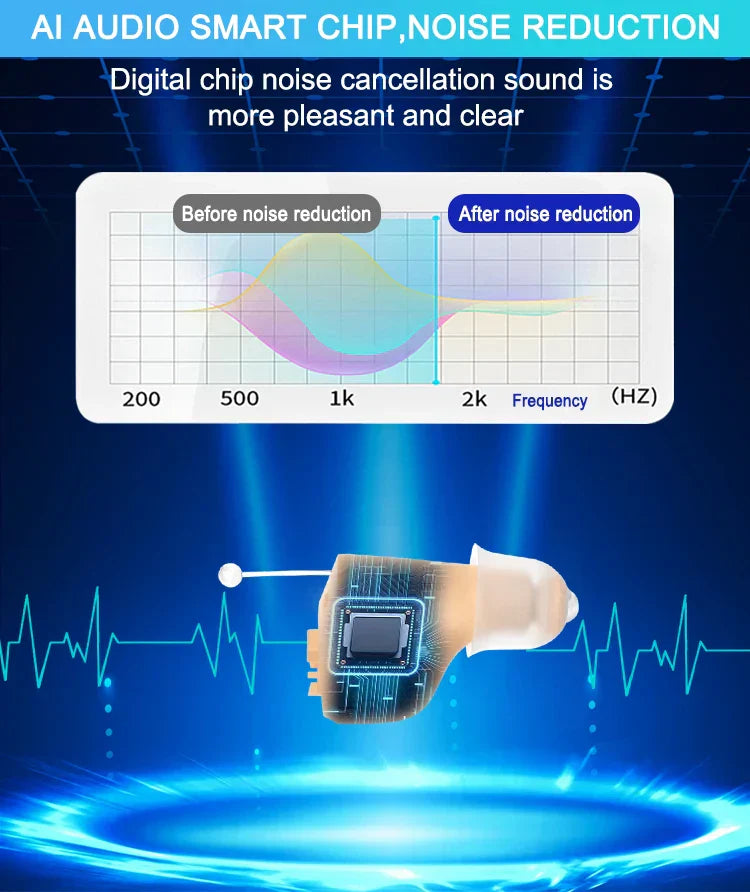HeaSouls™ Invisible Hearing Aids 2x